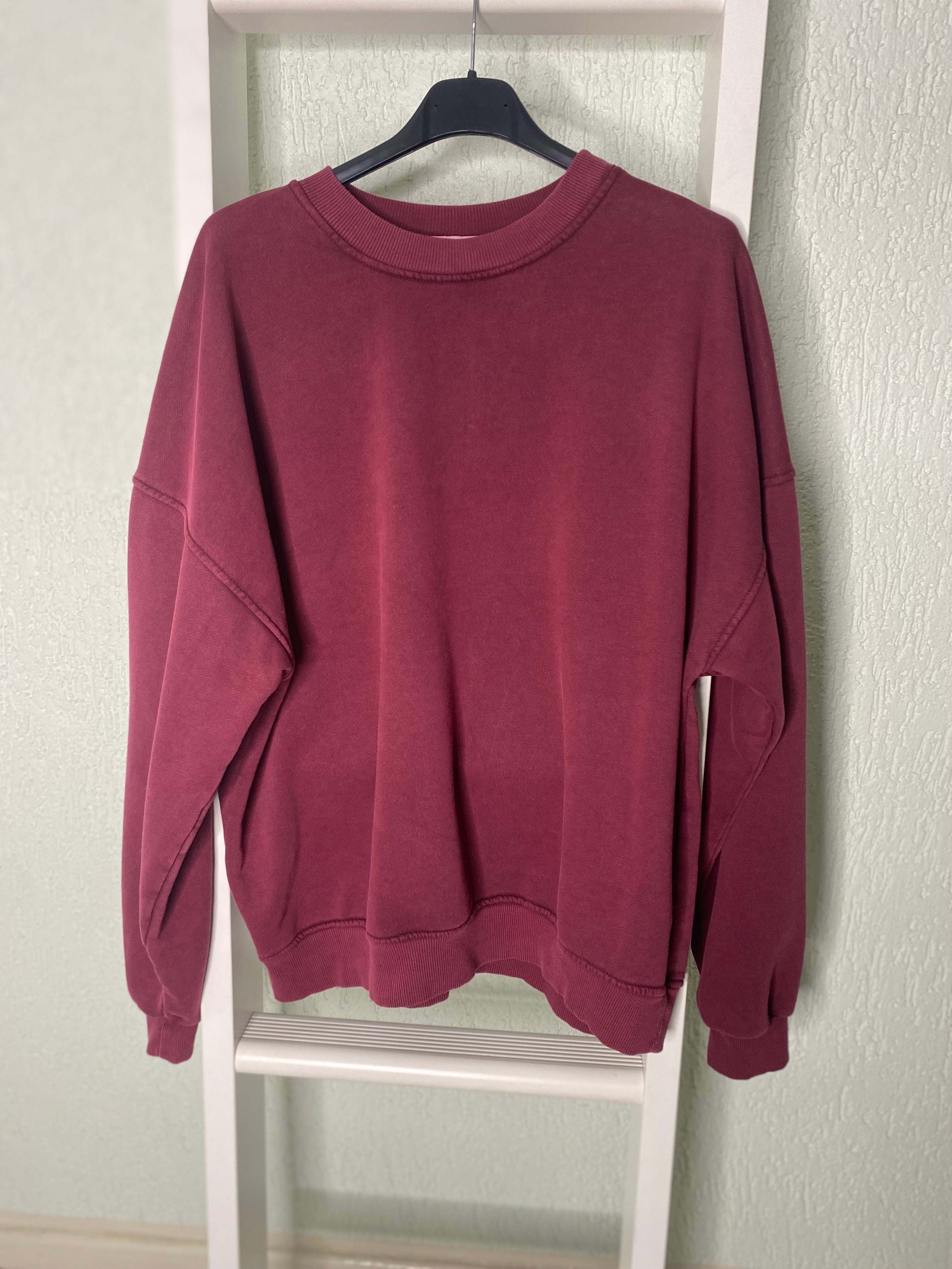 Unifarbener Pullover