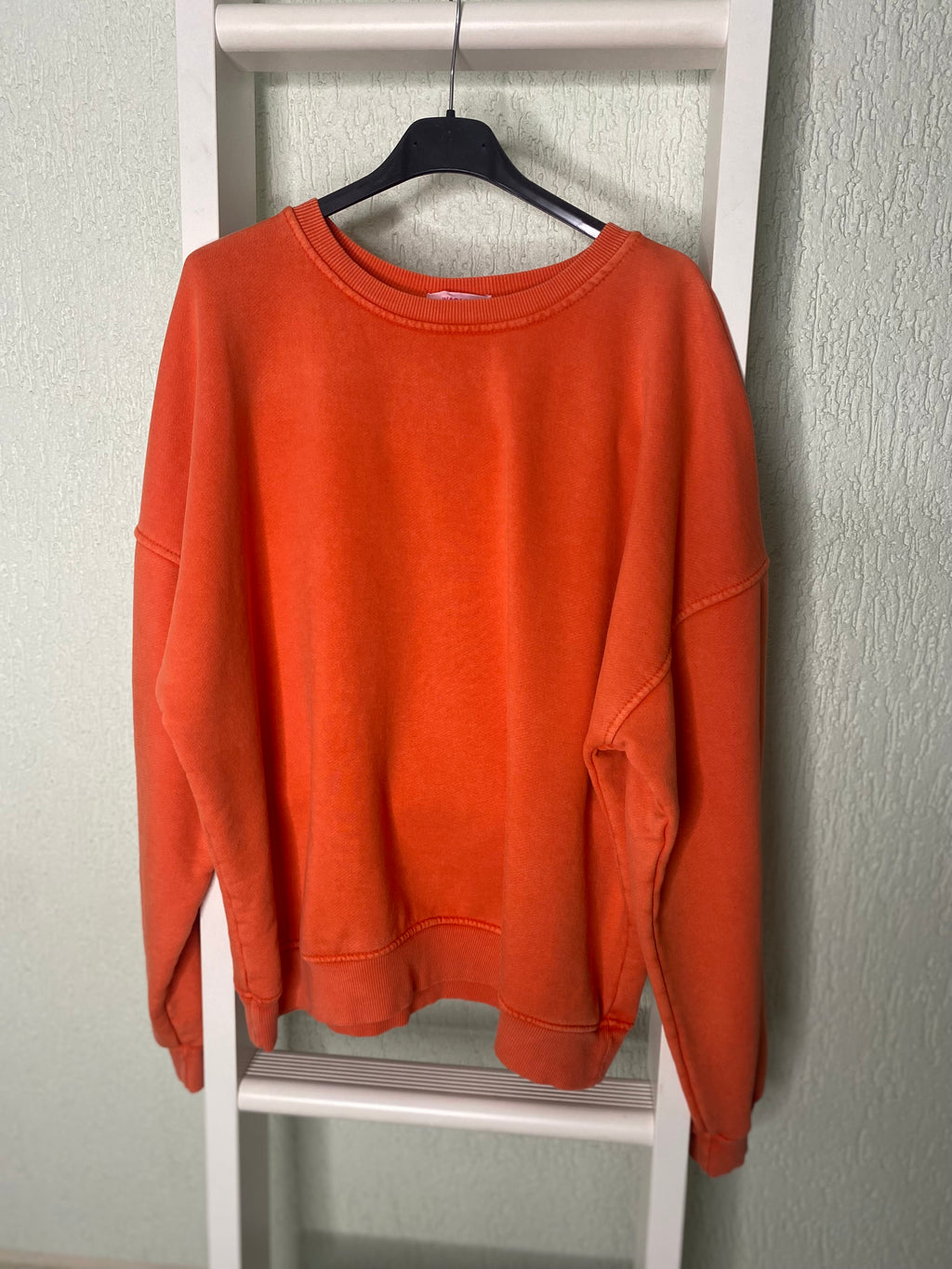Unifarbener Pullover