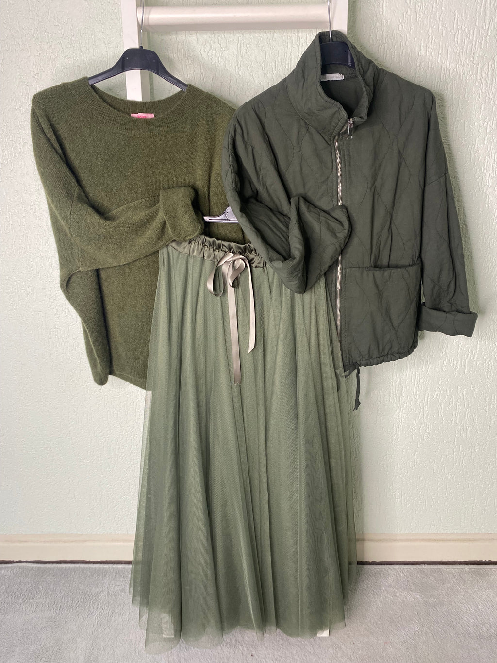 Steppjacke "Olive"