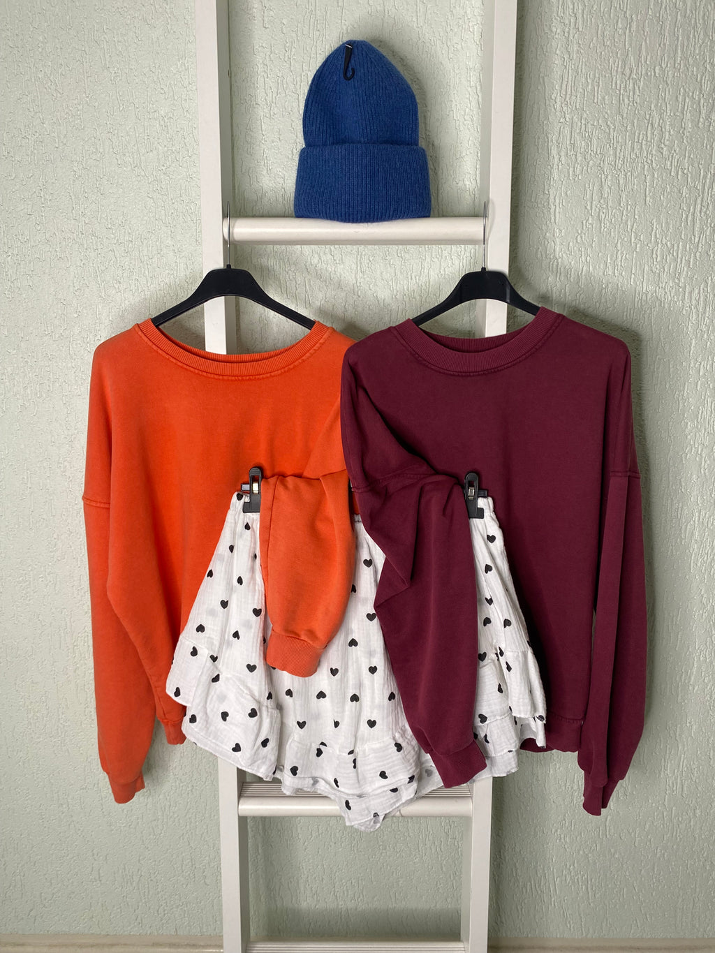 Unifarbener Pullover