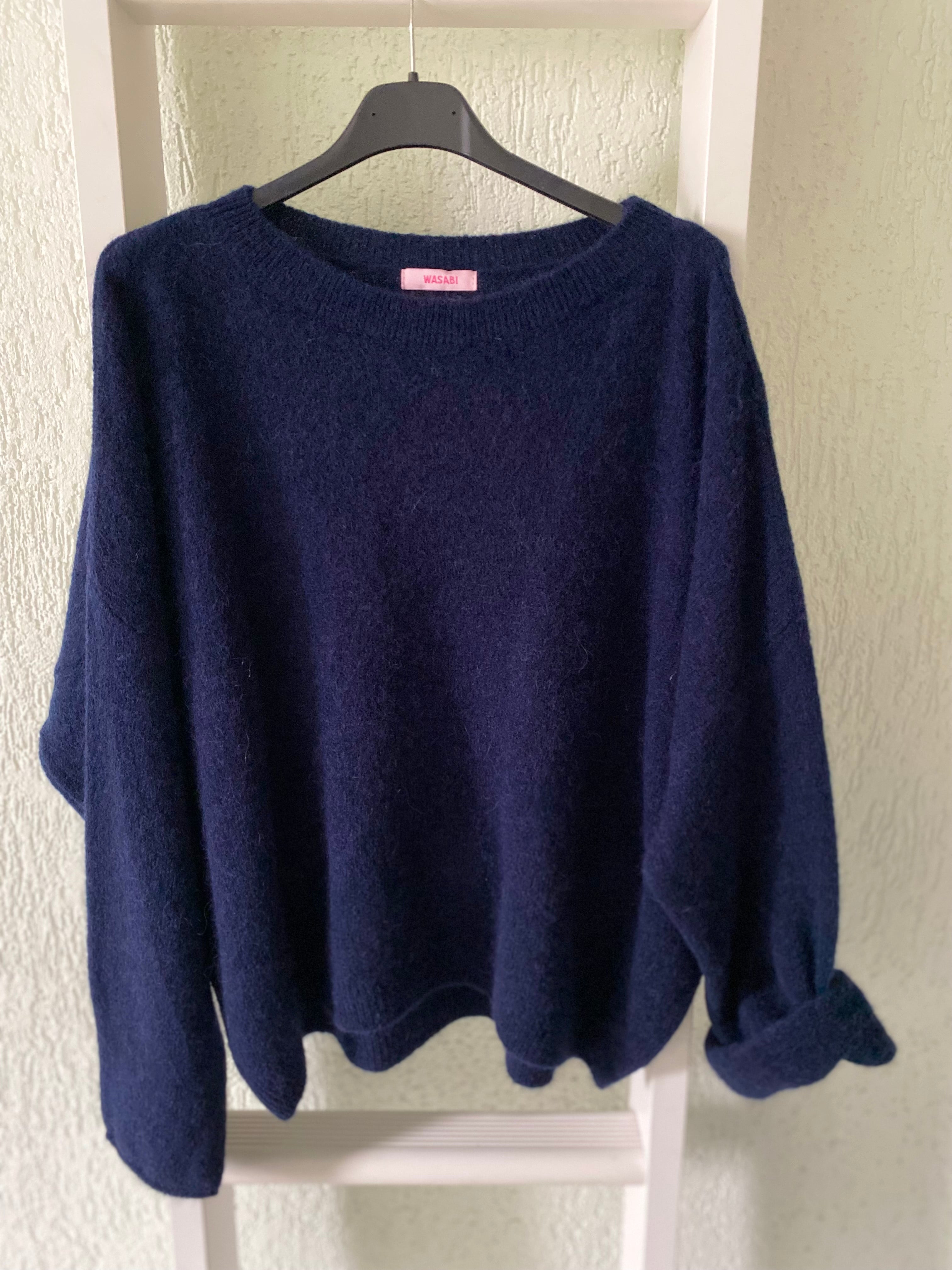 Alpaka-Pulli zum Krempeln