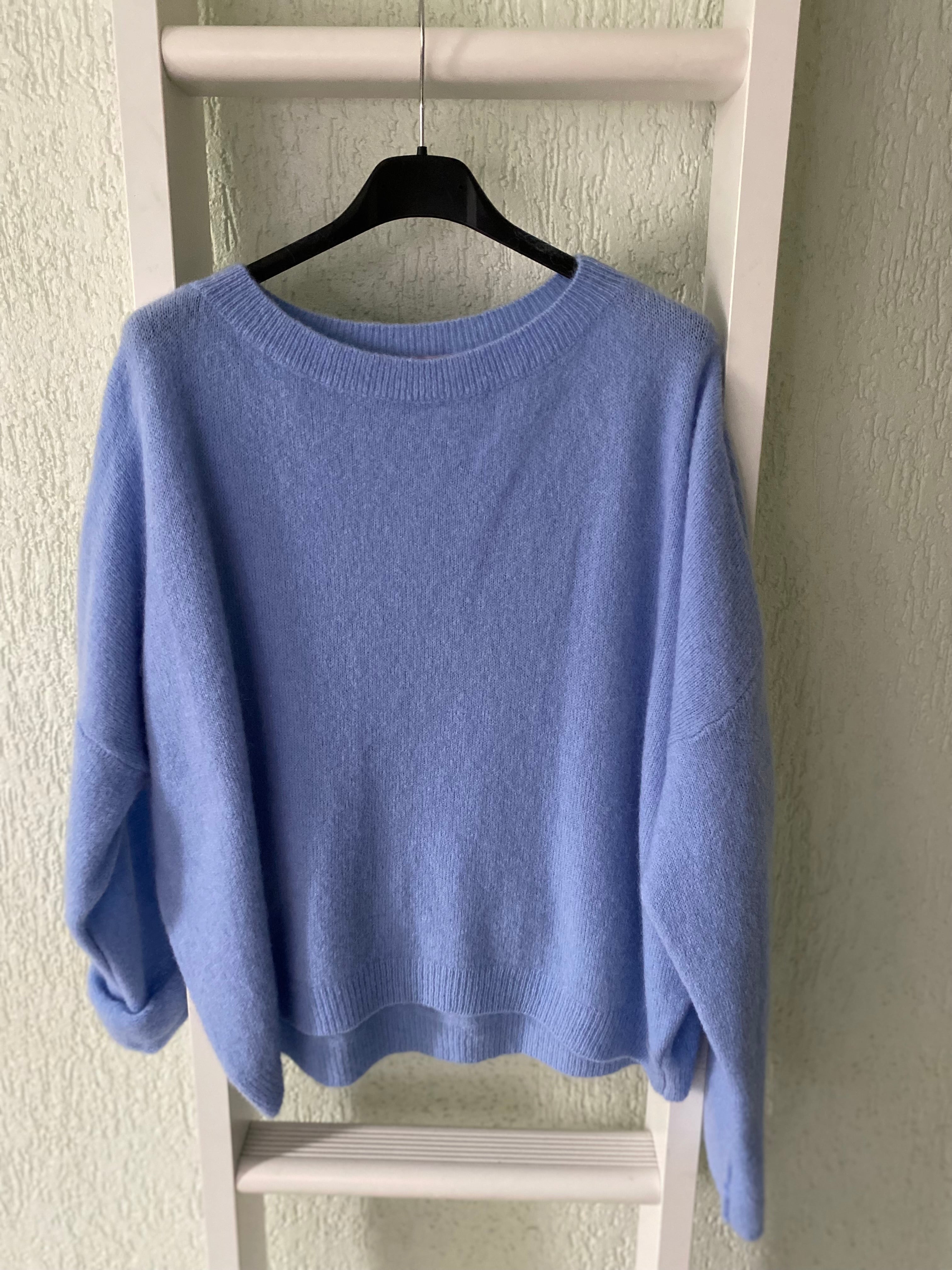 Alpaka-Pulli zum Krempeln