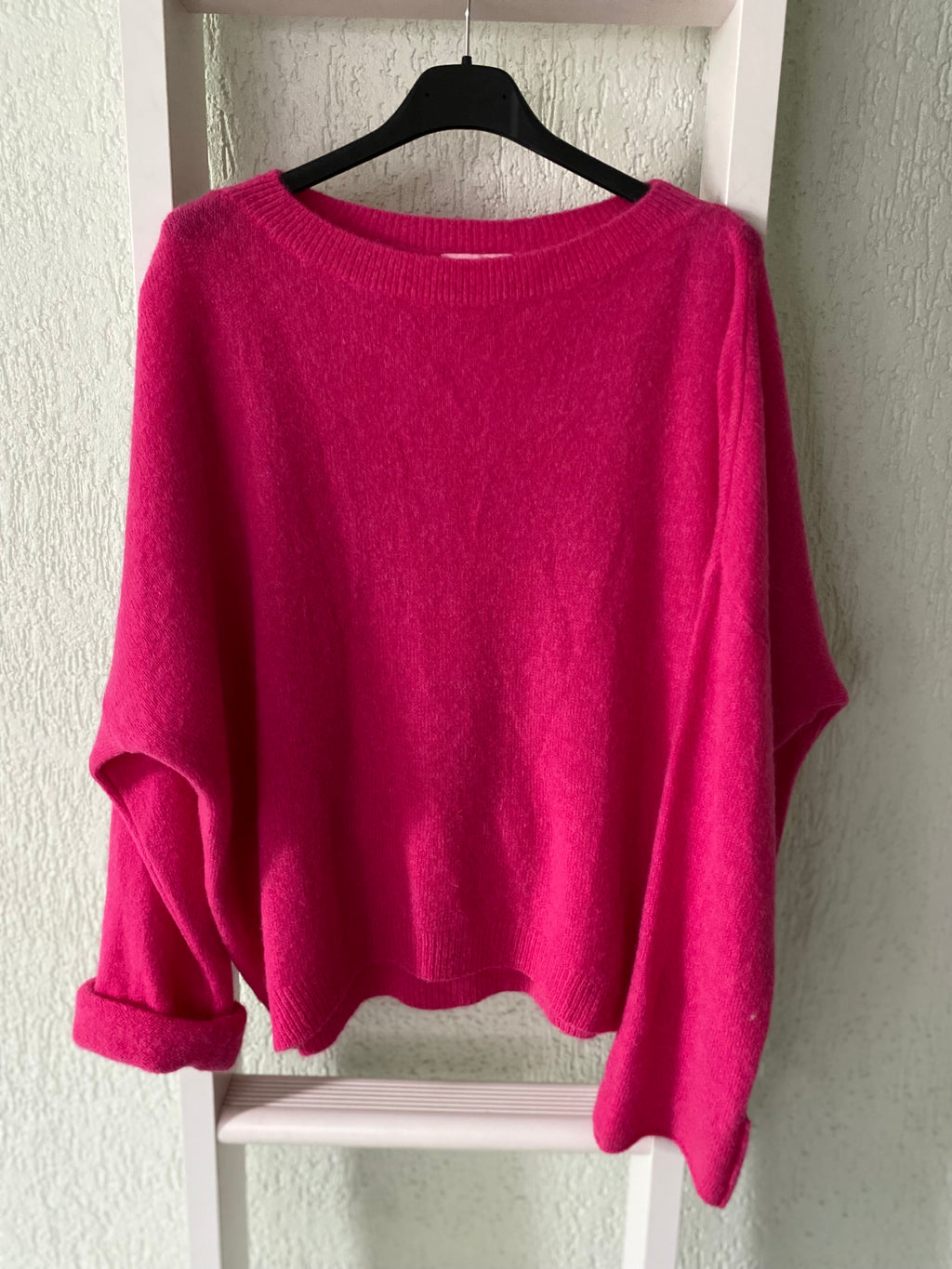 Alpaka-Pulli zum Krempeln