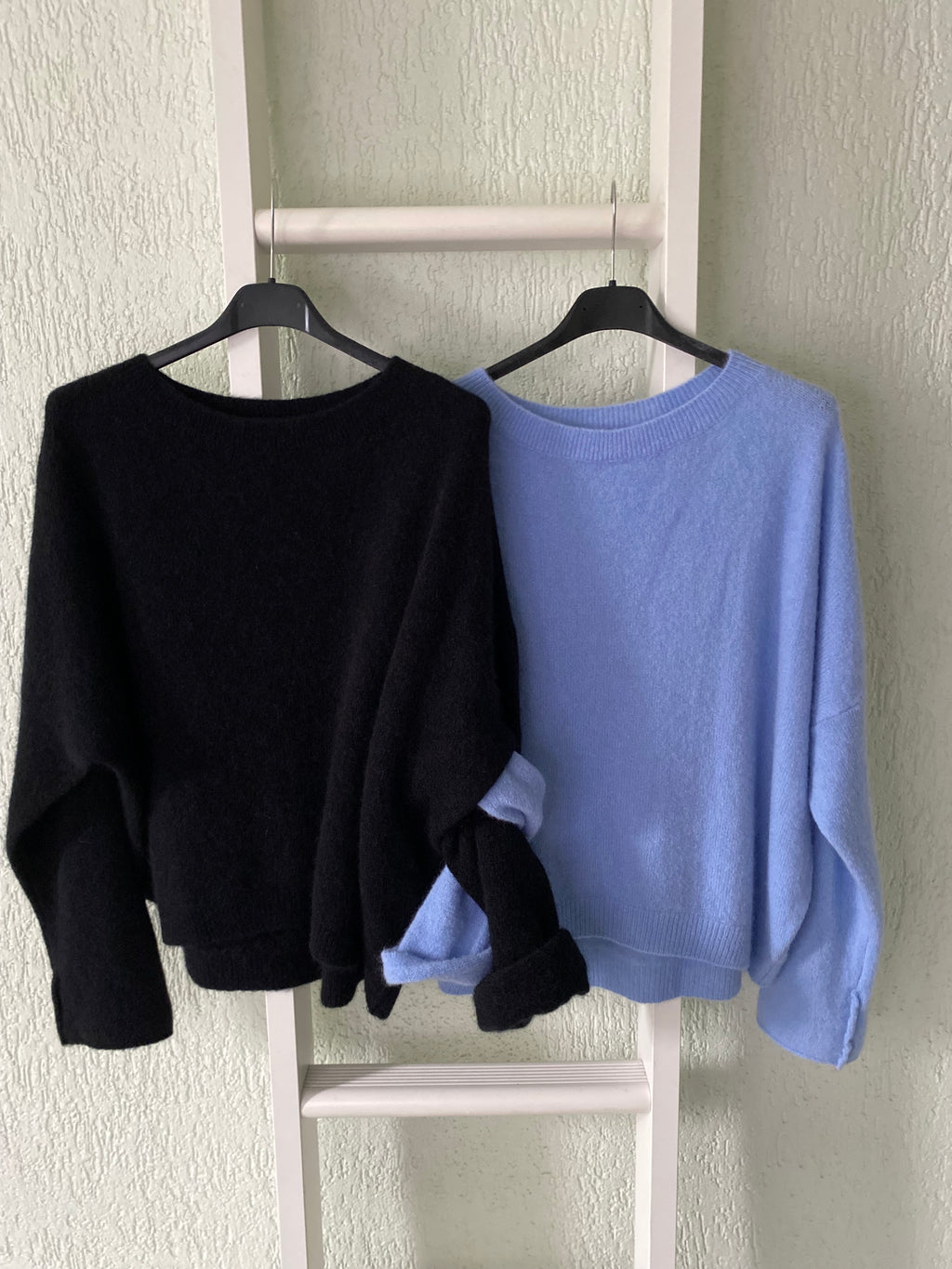 Alpaka-Pulli zum Krempeln