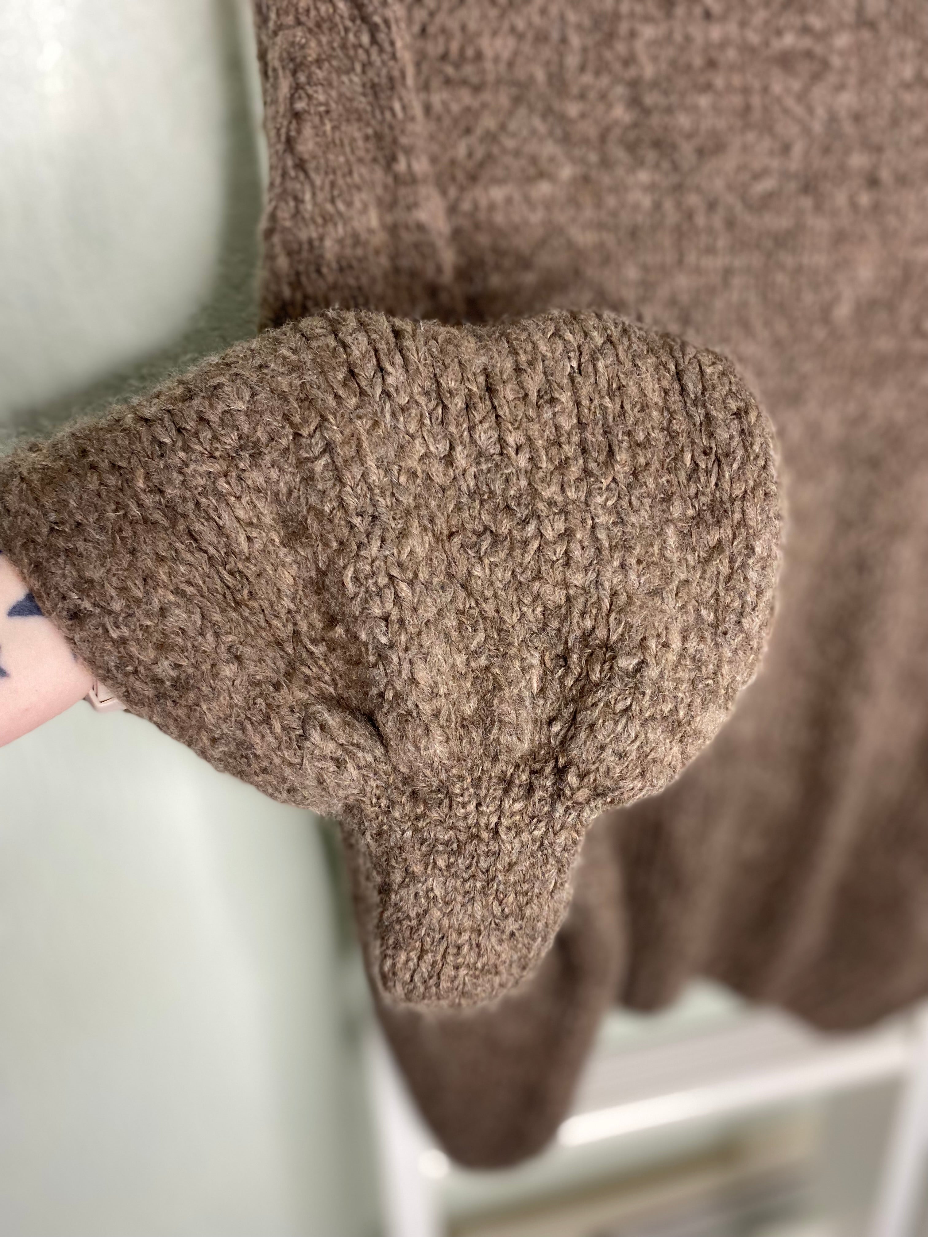 Kuschel-Pullover mit Wollanteil