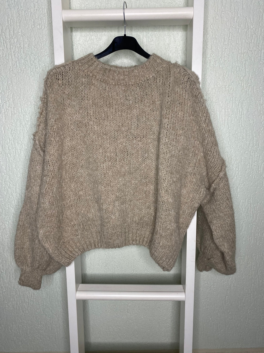 Kuschel-Pullover mit Wollanteil