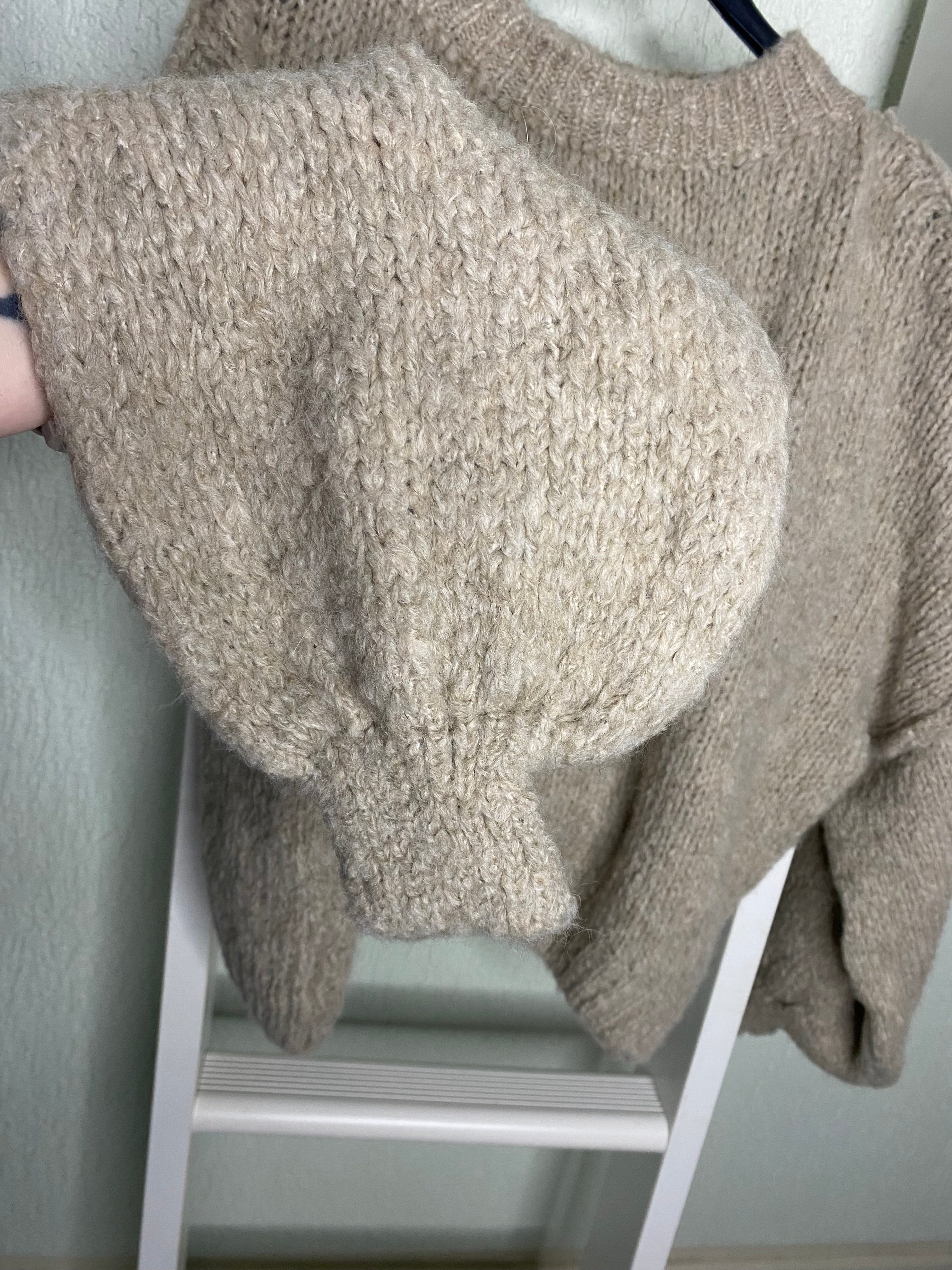 Kuschel-Pullover mit Wollanteil