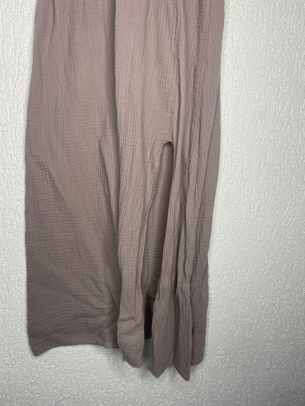 Muselin Kleid, Wickeloptik