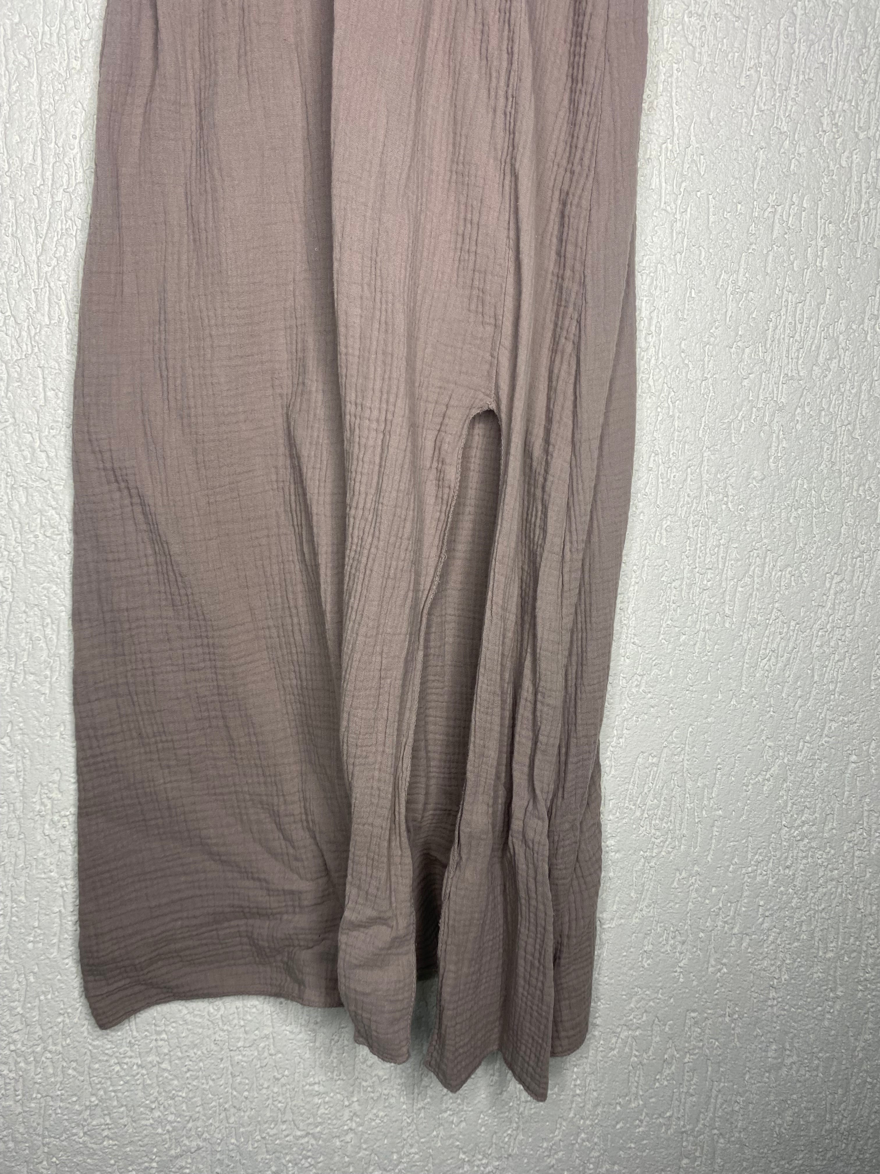 Muselin Kleid, Wickeloptik
