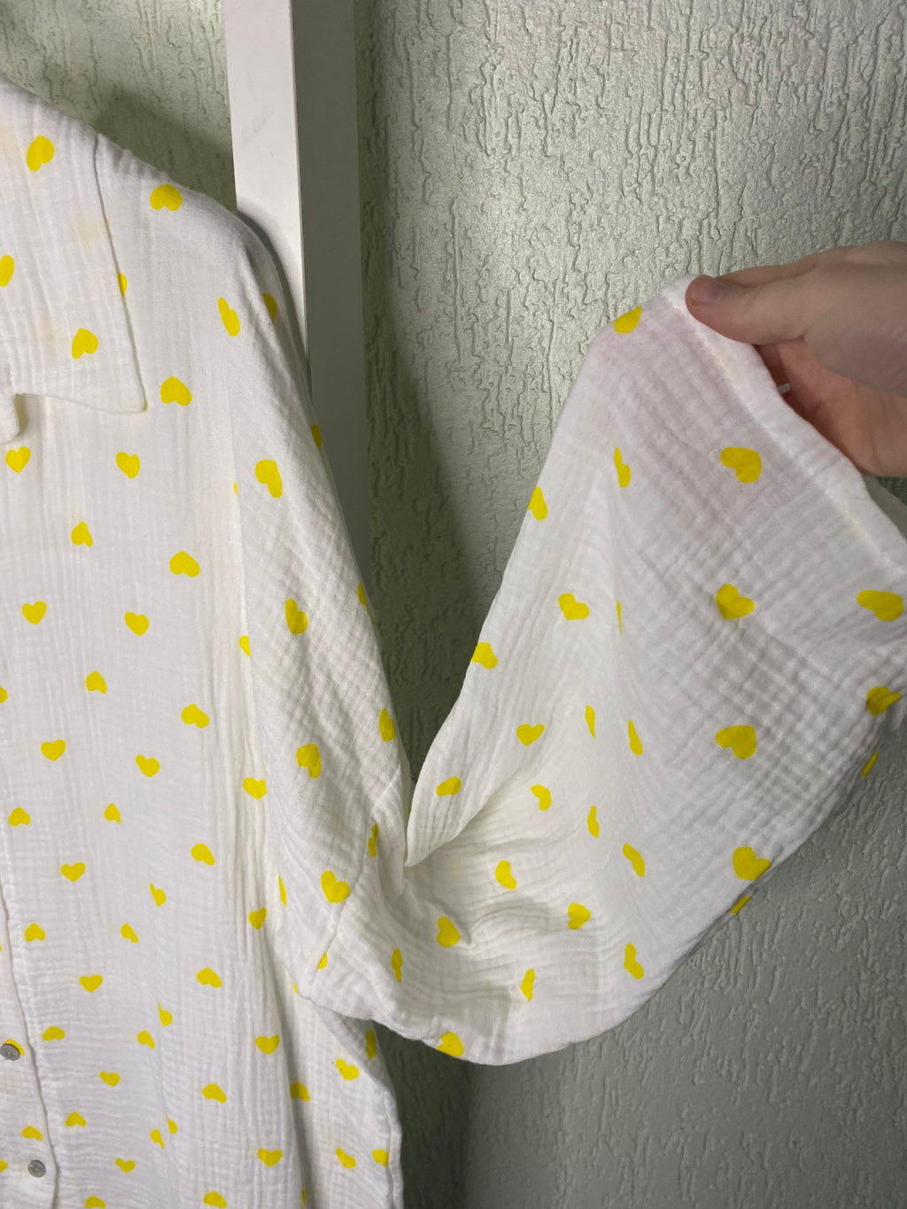 Herzchen-Bluse aus Baumwolle
