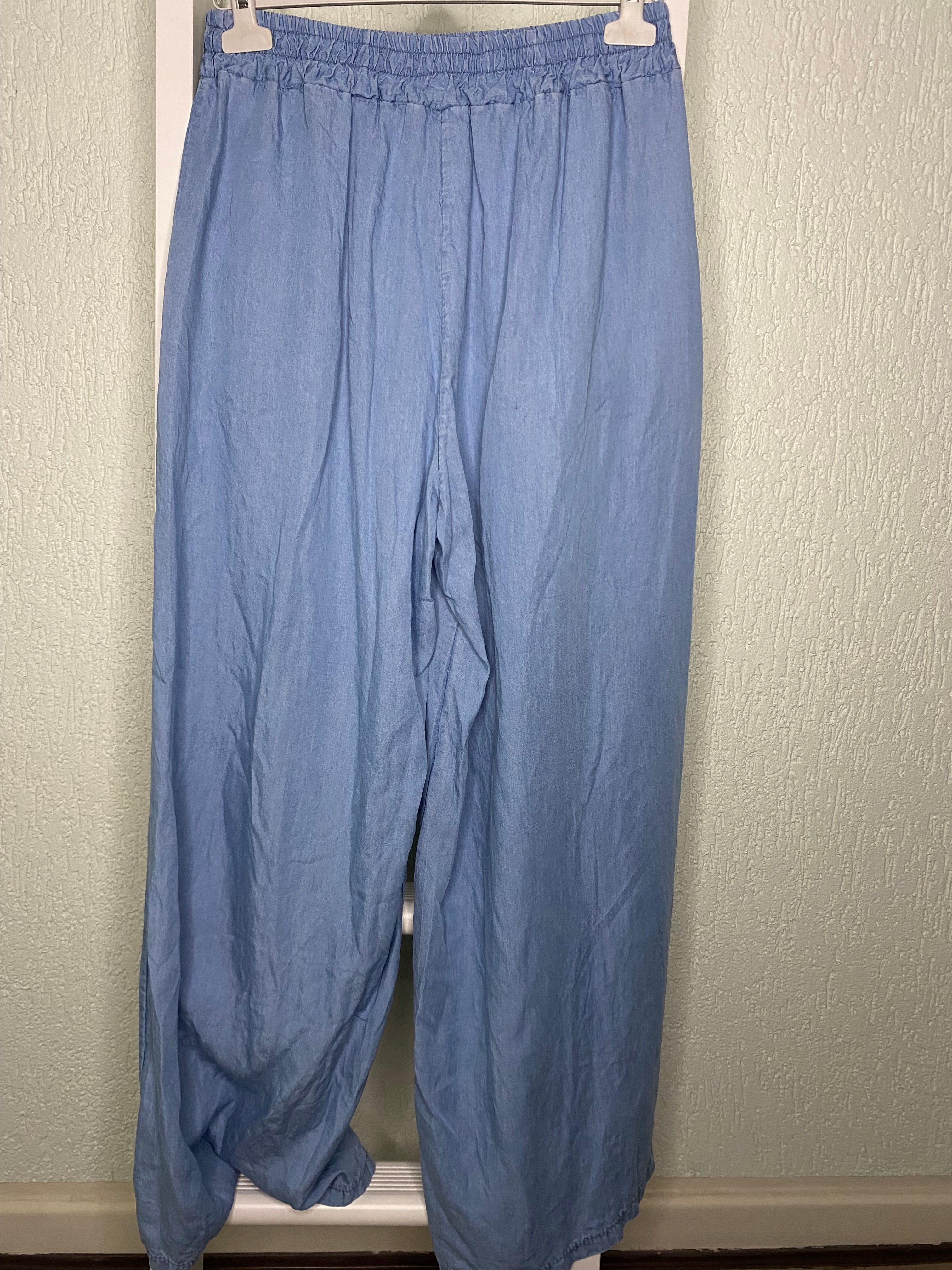 Lyocell Palazzo-Hose