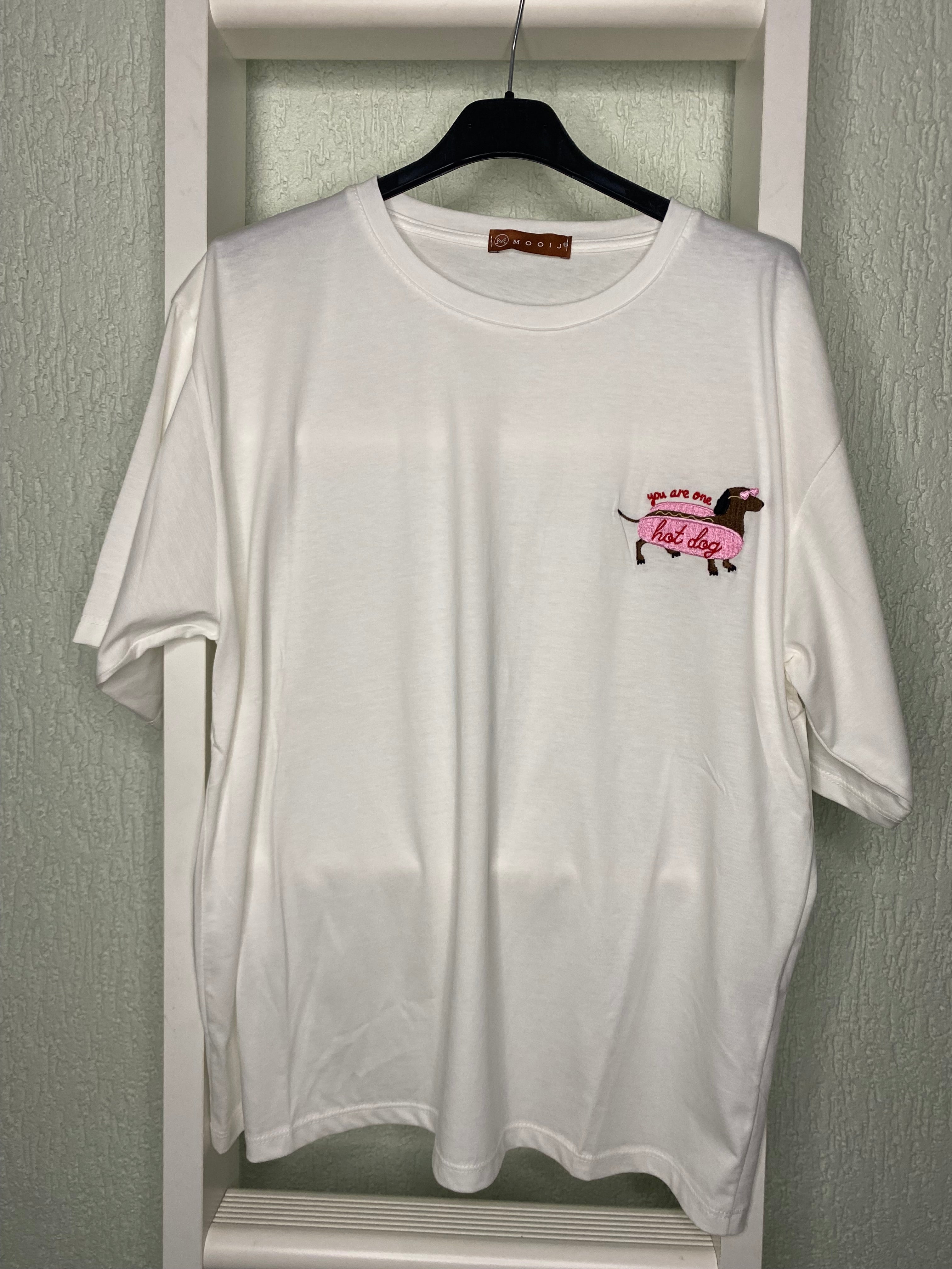 Damen T-Shirt Hot Dog