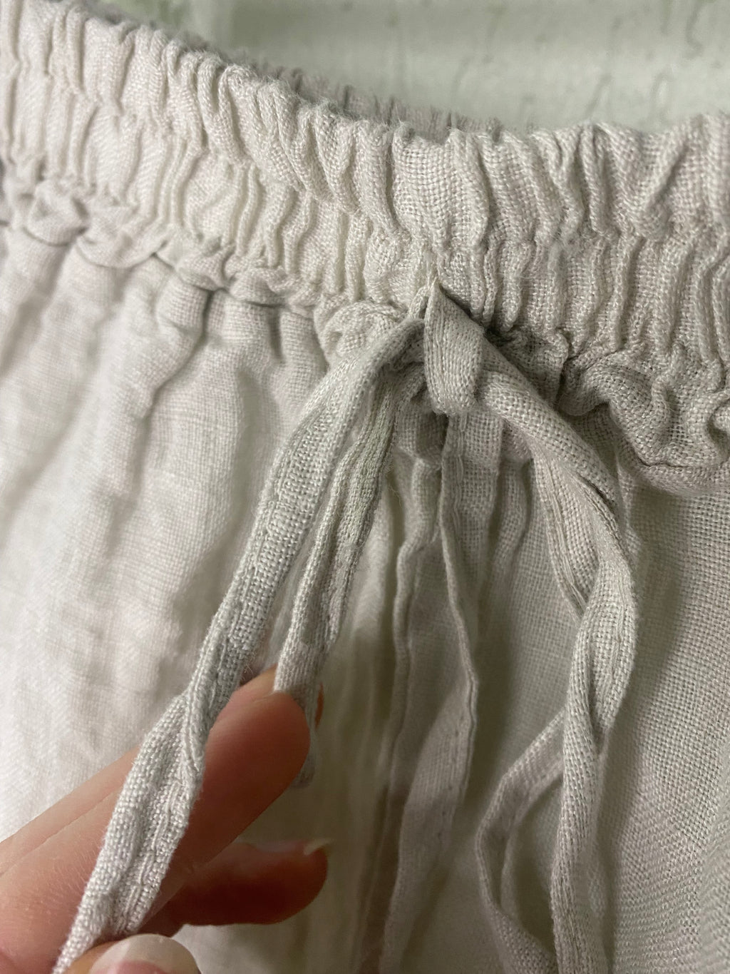 Leinenshorts Damen
