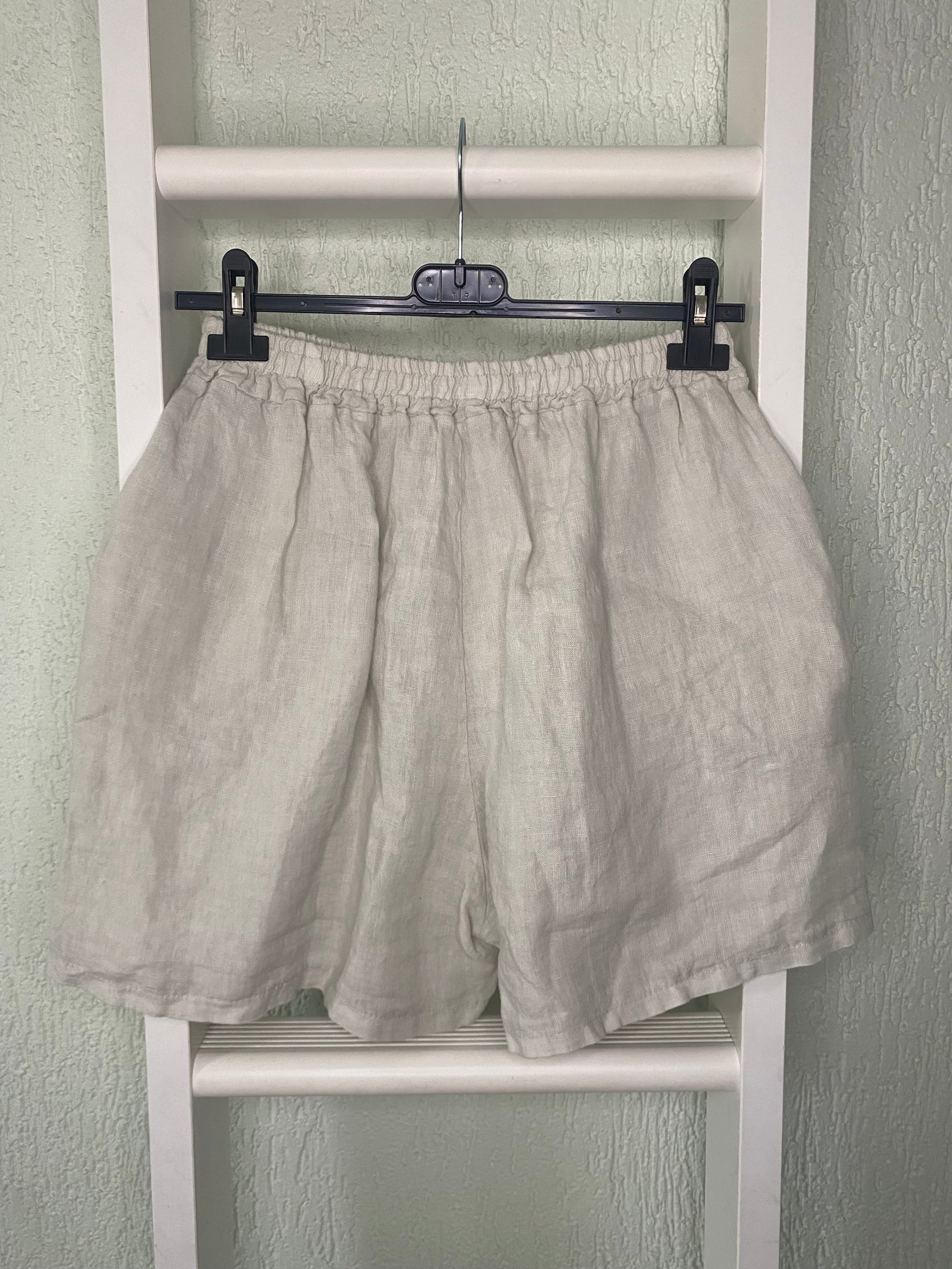 Leinenshorts Damen