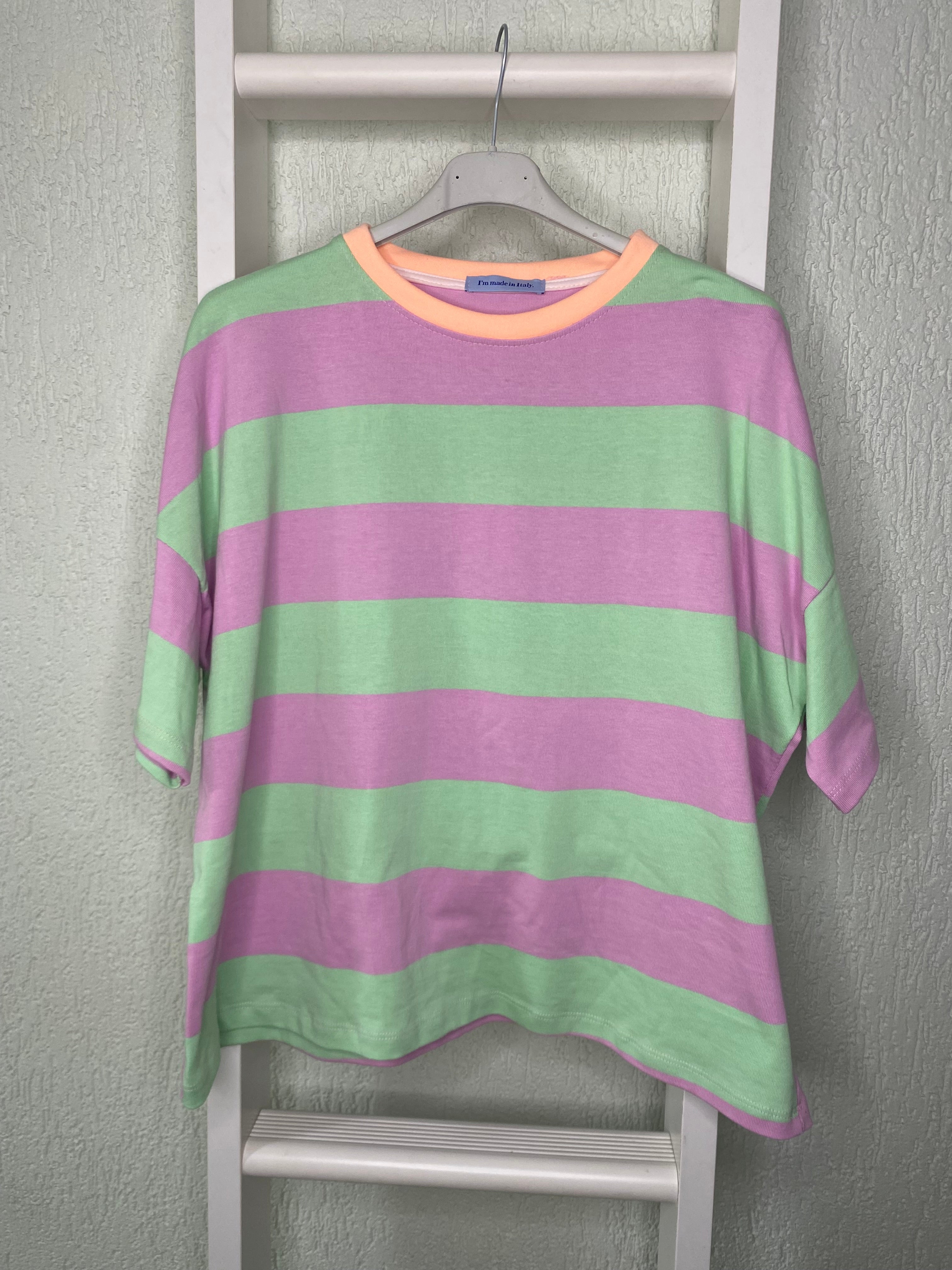 Oversize T-Shirt Damen gestreift