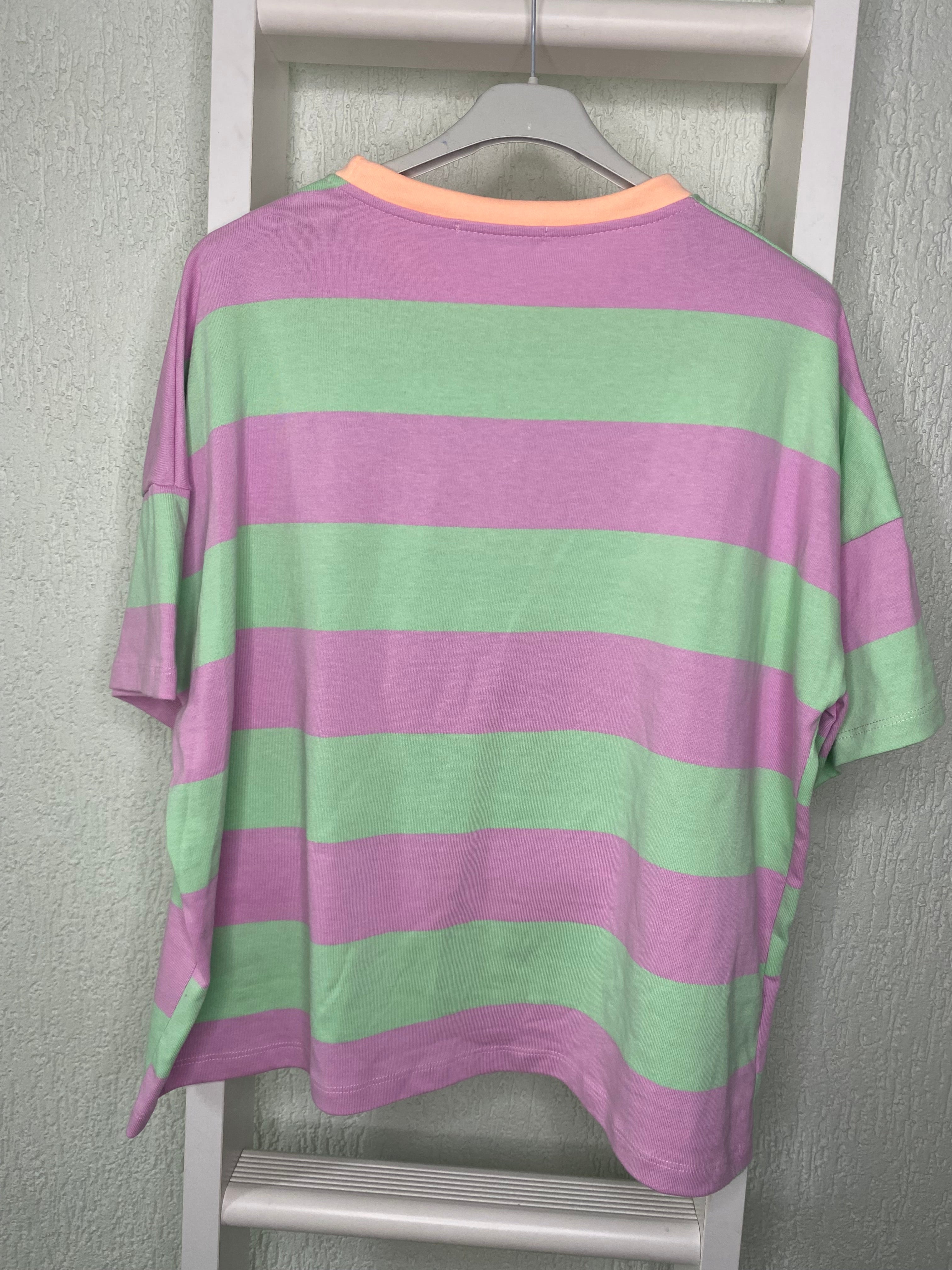 Oversize T-Shirt Damen gestreift