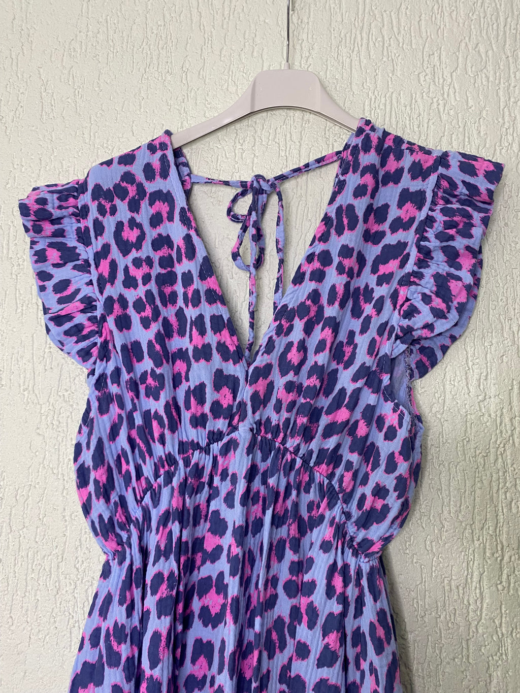 Leo Kleid Damen – Musselin Sommerkleid